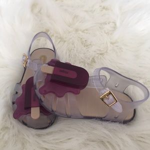 Mini Melissa Jelly sandals for baby girls